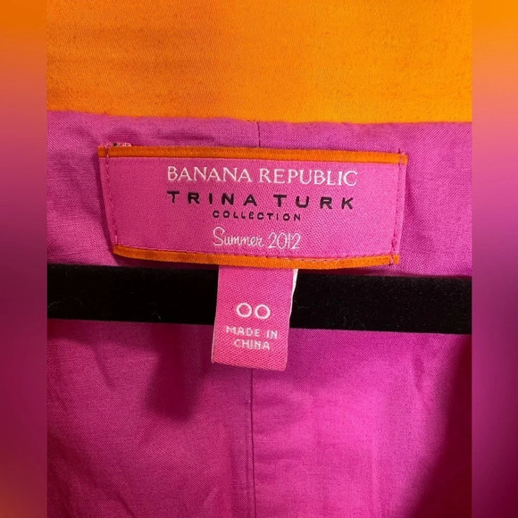 Excellent condition Trina Turk for Banana Republic tunic style dress size 00โ - Picture 3 of 4